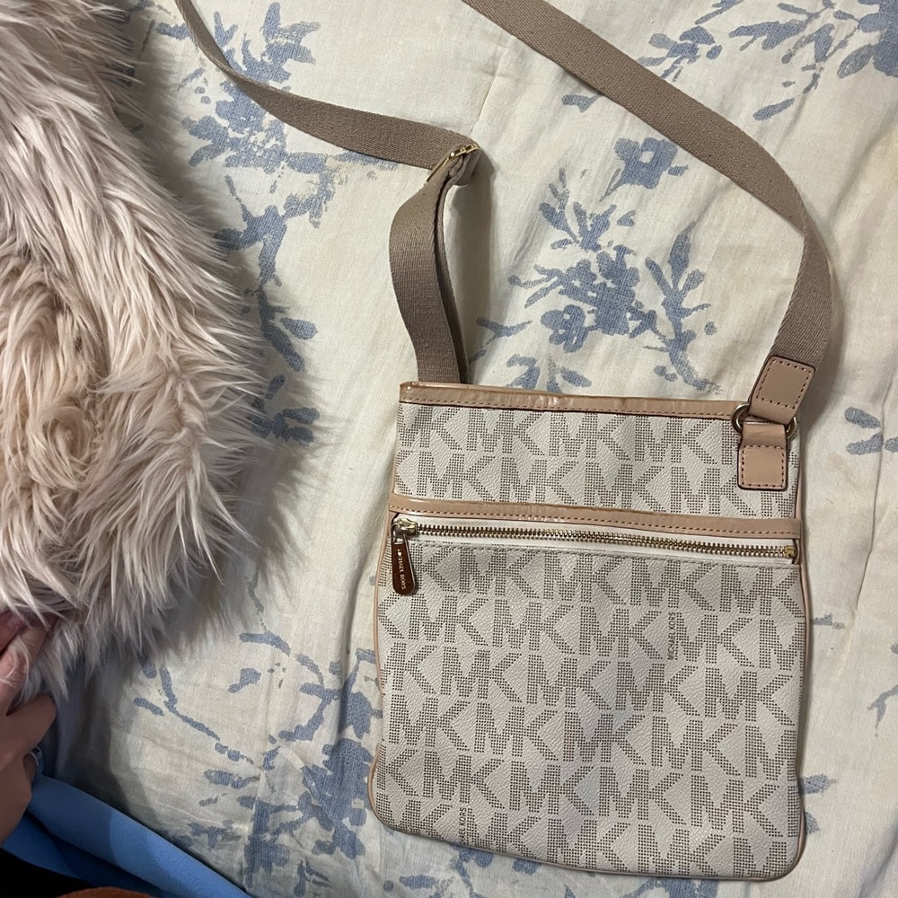 Michael Kors White Crossbody